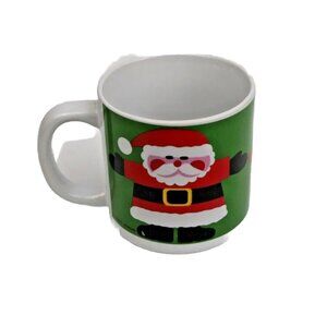 Grant Howard Santa claus Joy Christmas Coffee Tea Mug vintage 80s